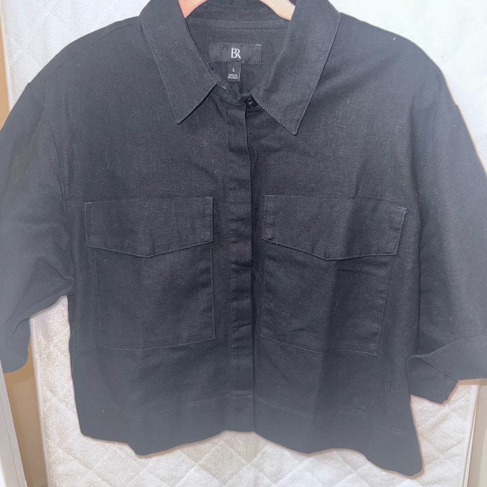 Banana Republic Charcoal Polo Shirt